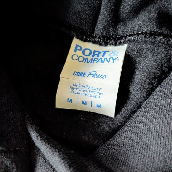 Black Graphic Hoodie, Adult Unisex, Medium, "I Can't People Today" - Picture 6 of 10